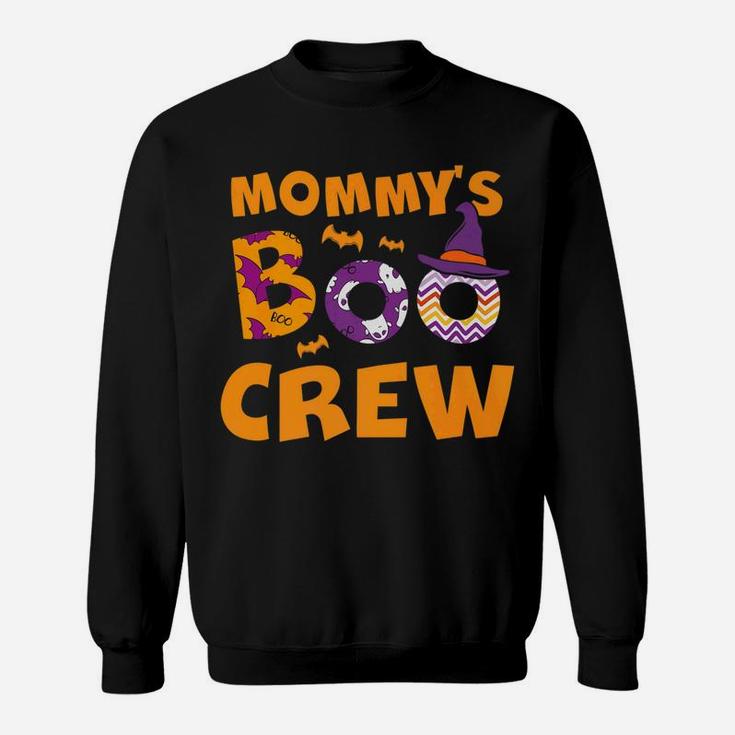 Mommys Boo Crew Mommys Crew Halloween Costume Sweat Shirt