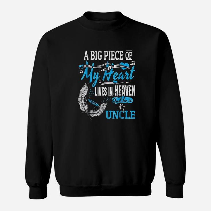 My Uncle Lives In Heaven Memorial Day Niece Nephew Sweat Shirt