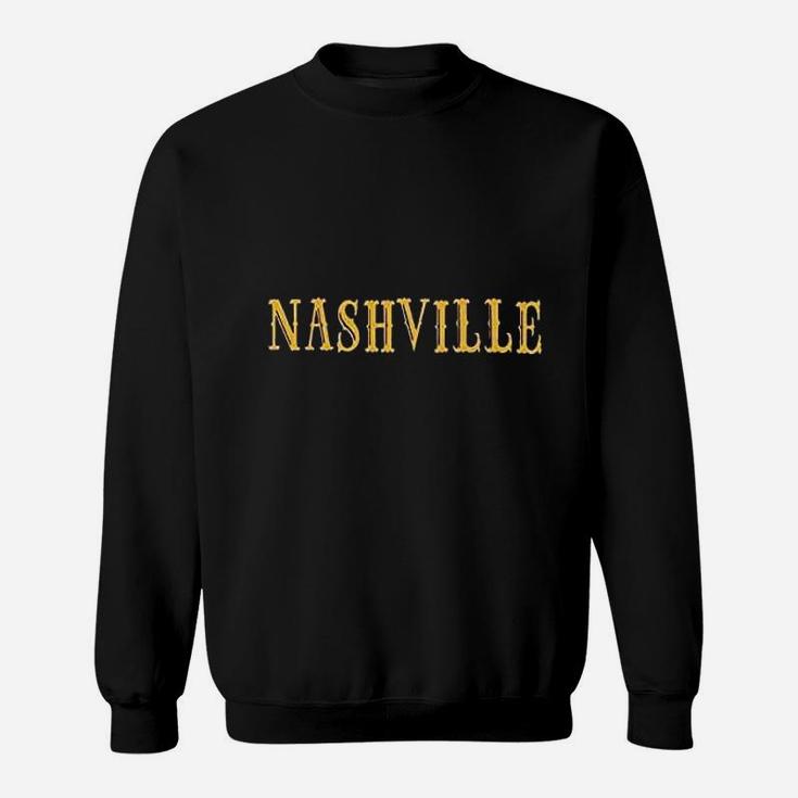Nashville Tennessee Retro Vintage Travel Graphic Sweat Shirt