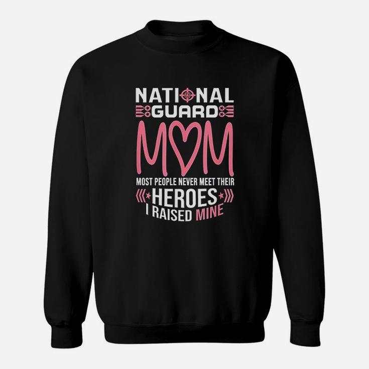 National Guard Mom Army Heroes Gifts Military Family Sweat Shirt