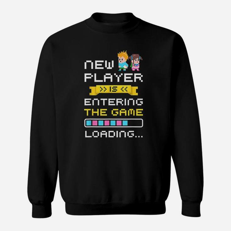 New Baby Gaming First Time Dad Mom Sweat Shirt