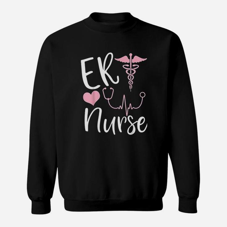 Nurse Cute Emergency Room Nurse Sweat Shirt