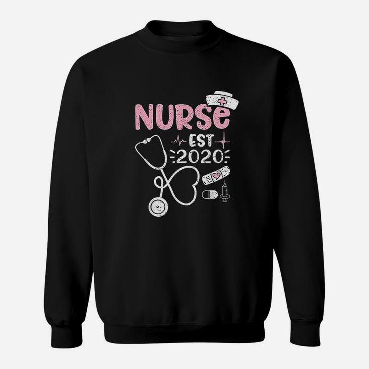 Nurse Est 2020 Nurse Life Sweat Shirt