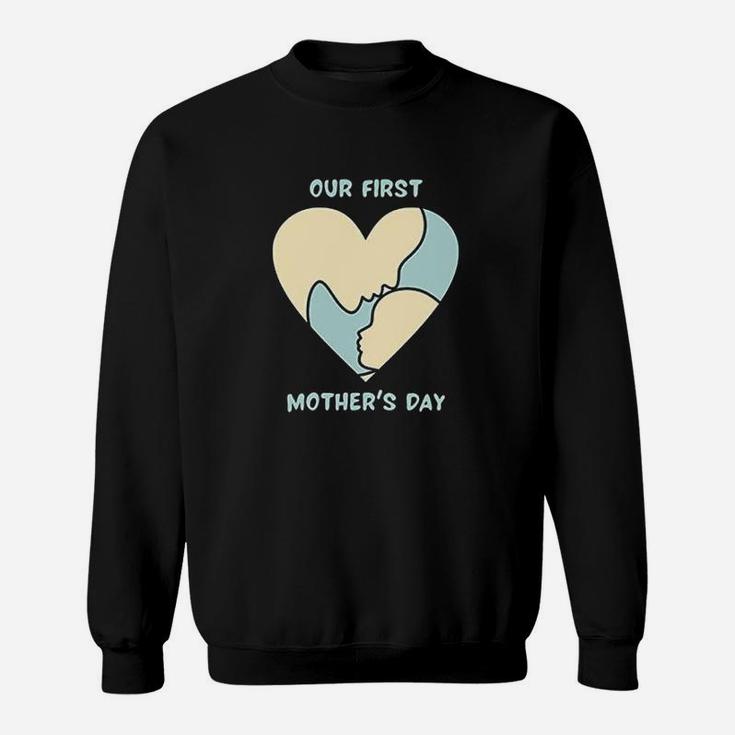 Our 1st Mother Day Mother Lover Earth Mother Sweat Shirt