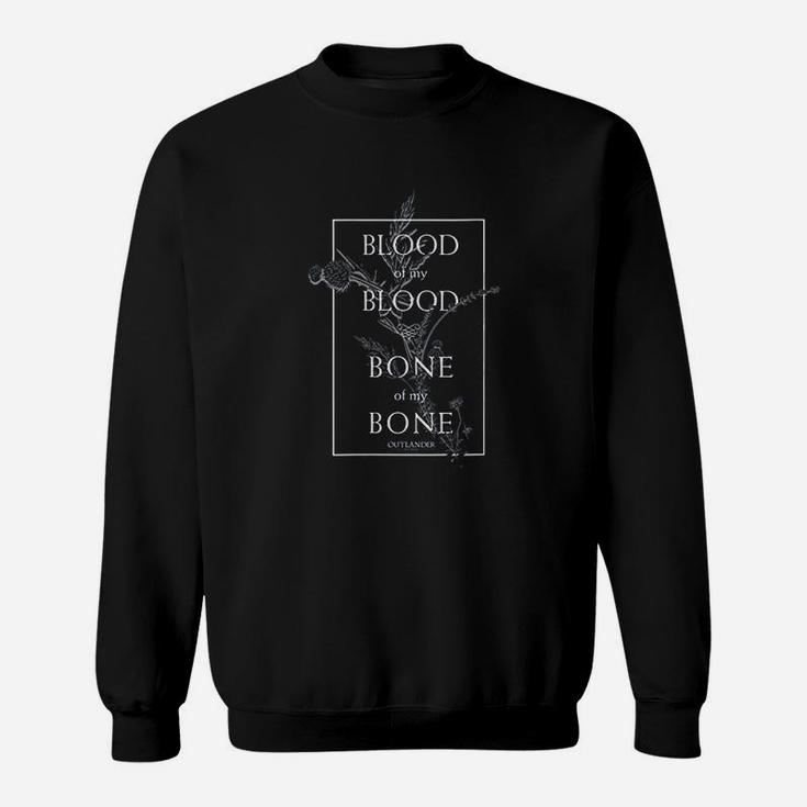 Outlander Blood Of My Blood Bone Of My Bone Framed Text Sweat Shirt