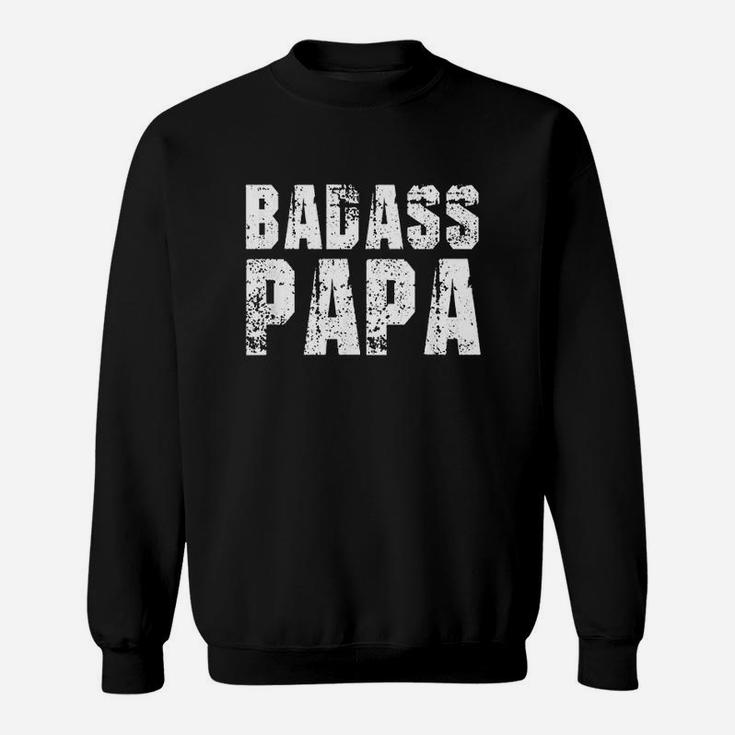 Papa Awesome Parenting Dad Sweat Shirt