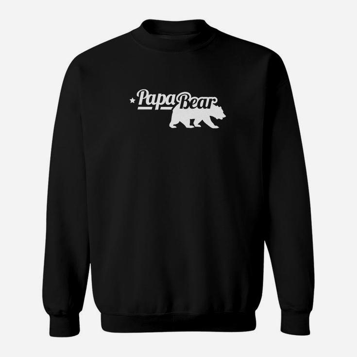 Papa Bären Sie Benutzerdefinierte Sweatshirt