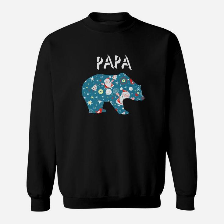 Papa Bear Christmas Matching Family Christmas Gifts Sweat Shirt