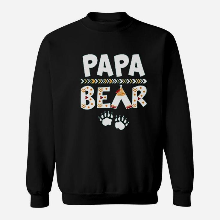 Papa Bear Dad Fathers Day Love, best christmas gifts for dad Sweat Shirt