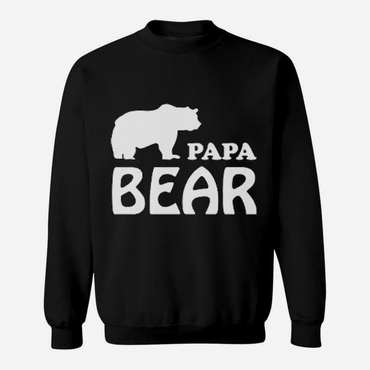 Papa Bear Simple Art, best christmas gifts for dad Sweat Shirt