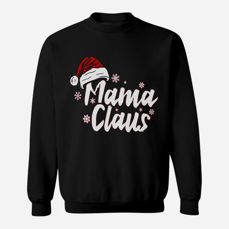 Papa Claus And Mama Claus Santa Hat Christmas Sweat Shirt