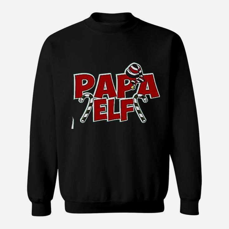 Papa Elf Simple Design Sweat Shirt