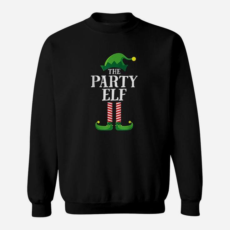 Party Elf Matching Family Group Christmas Party Sweat Shirt