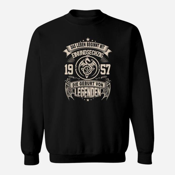 Personalisiertes Geburtsjahr Sweatshirt für Legenden, Unikat Design