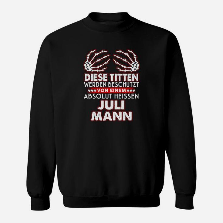 Personalisiertes Juli Mann Geburtstags-Sweatshirt, Spruch Tee