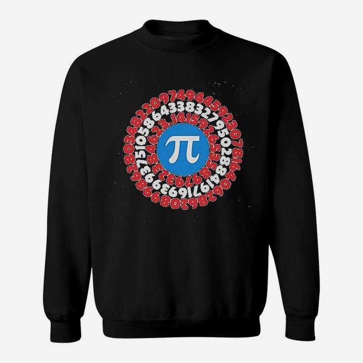 Pi Day Superhero Captain Pi Gift For Math Geeks Sweat Shirt