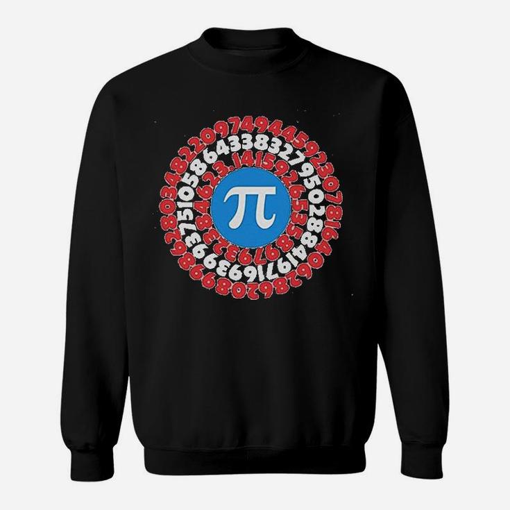 Pi Day Superhero Captain Pi Math Geek Gift Sweatshirt