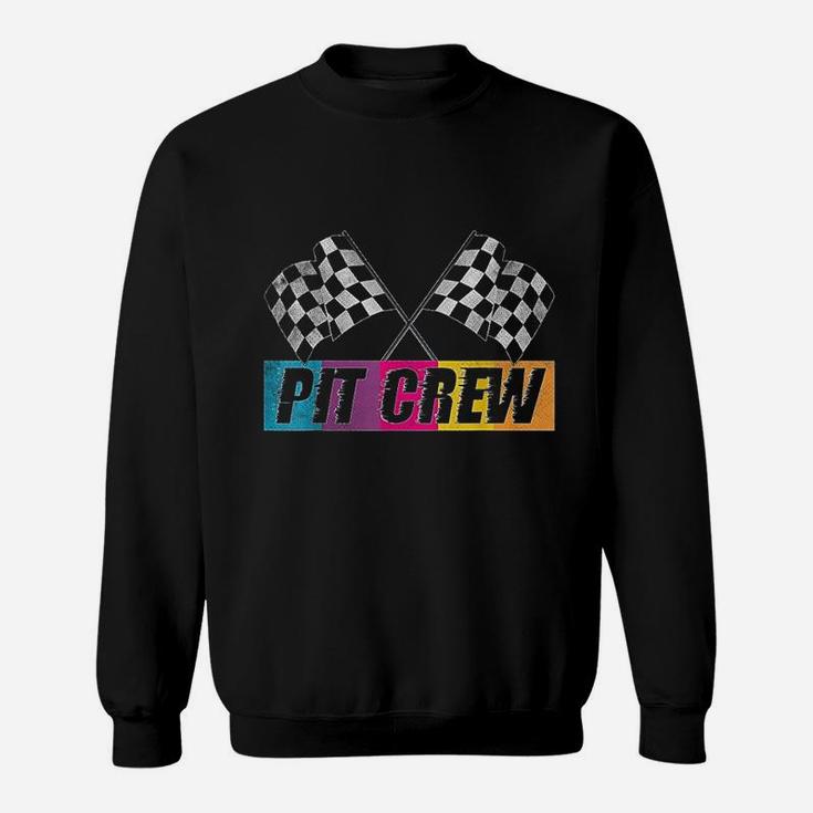 Pit Crew Car Racing Checkered Flag Racing Party T-Shirt Pit Crew Car Racing Checkered Flag Racing Party T-Shirt