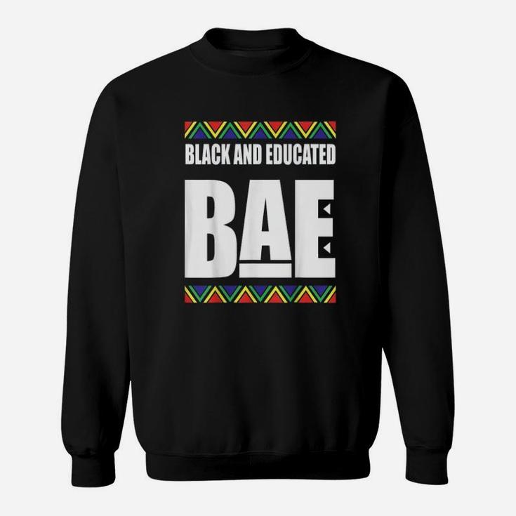 Pride Black History Month Black And Educated Sweat Shirt