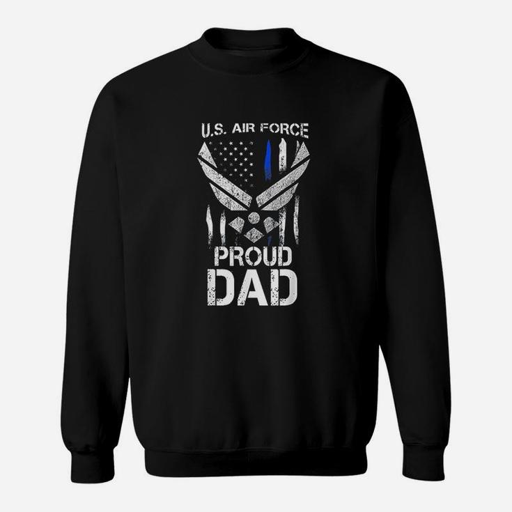 Proud Dad Us Air Force Stars Air Force Family Party Gift Sweat Shirt