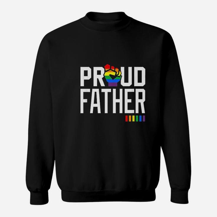 Proud Father Gay Pride Month Lgbtq Sweat Shirt