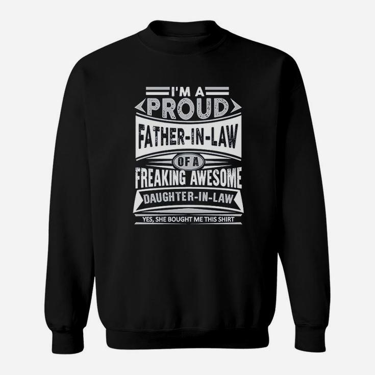 Proud Father In Law Basic, best christmas gifts for dad Sweat Shirt
