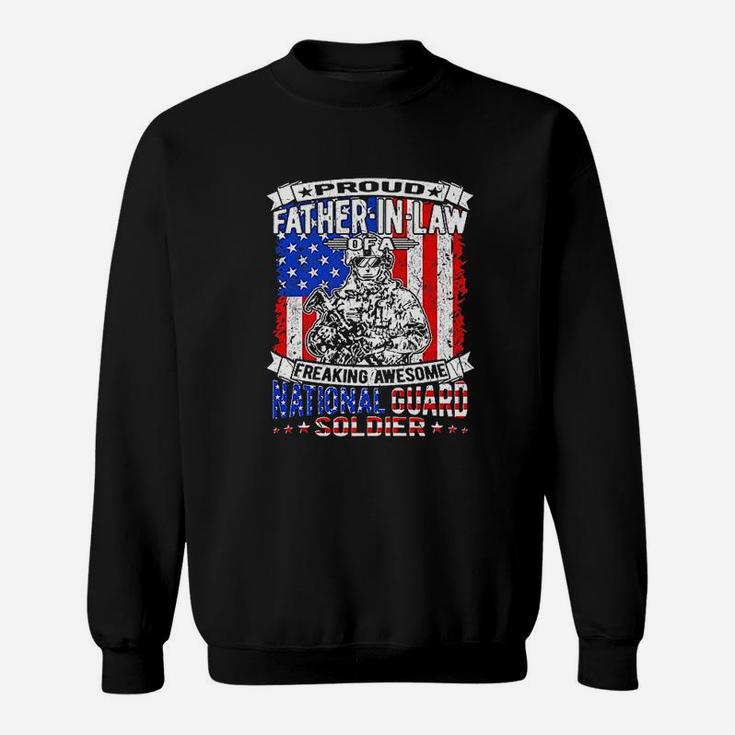 Proud Father Of National Guard Soldier Army Dad Sweat Shirt