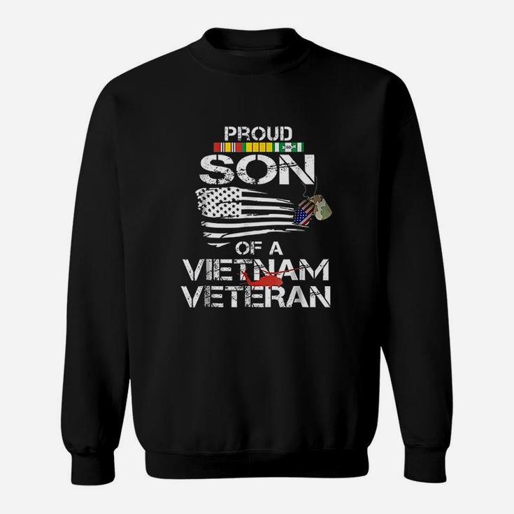 Proud Son Of A Vietnam Veteran Fathers Day Gift Sweat Shirt