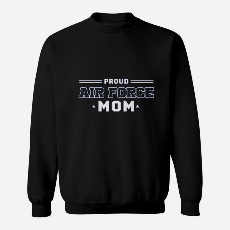 Proud Us Air Force Mom Military Pride Pullover Sweat Shirt