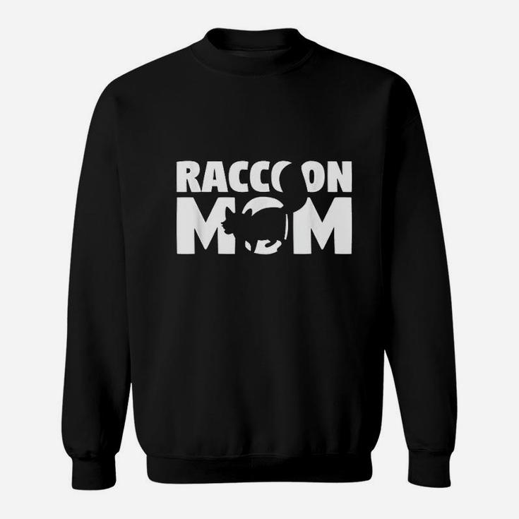 Raccoon Mom Raccoon Lover Gift For Mother Animal Sweat Shirt