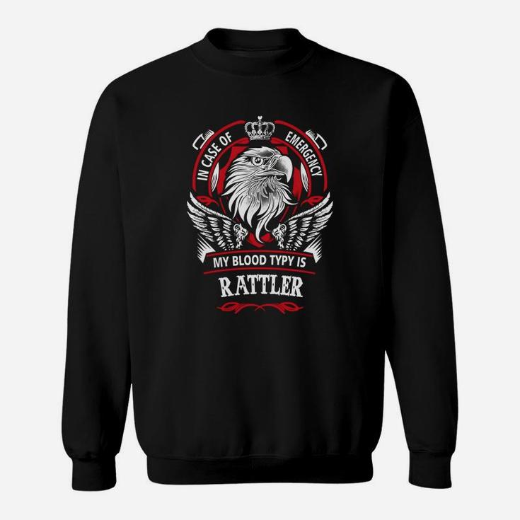 Rattler Shirt, Rattler Family Name, Rattler Funny Name Gifts T Shirt Sweat Shirt