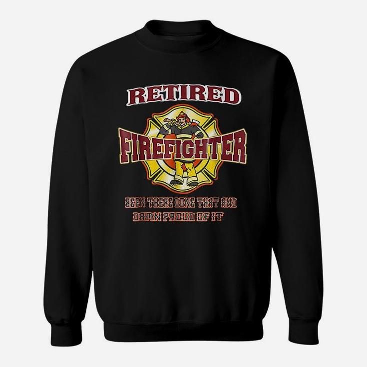 Retired Firefighter Gift For Fireman Fire Fighter Sweatshirt