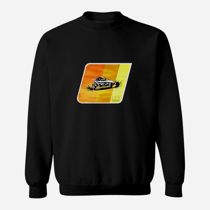 Retro Auto Motiv Herren Sweatshirt im Vintage-Stil, Nostalgisches Design