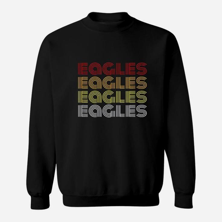 Retro Style Eagles Vintage Colors Sweat Shirt