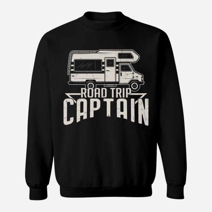 Road Trip Captain Camping Truck Go Camping Outside Sweatshirt