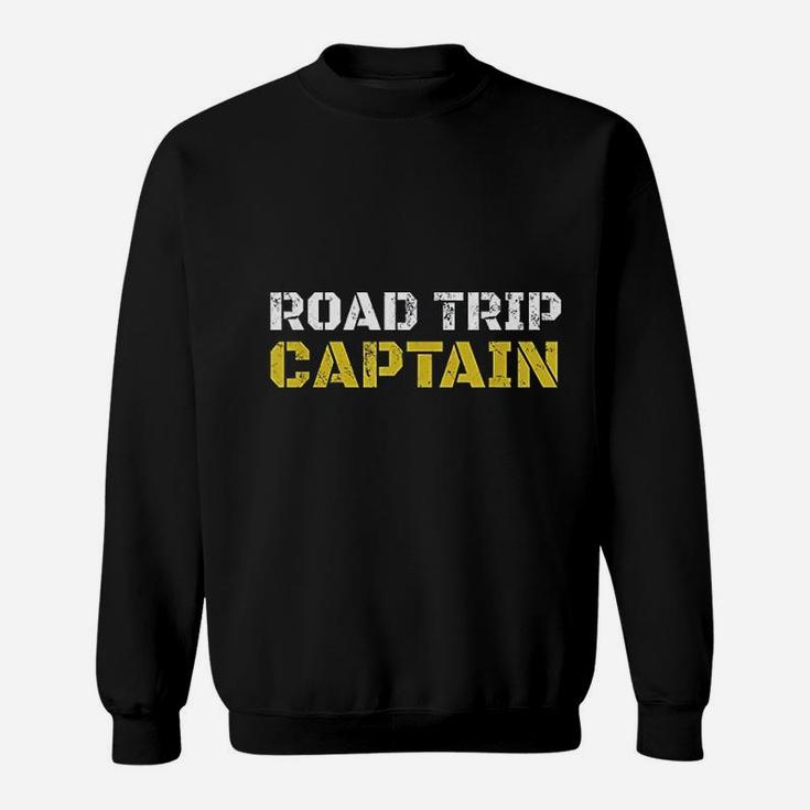 Road Trip Captain Rv Summer Camping Travel Sweat Shirt