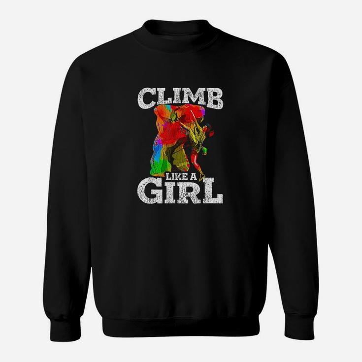 Rock Climbing Bouldering Hiking Wall Climber Gift Sweat Shirt