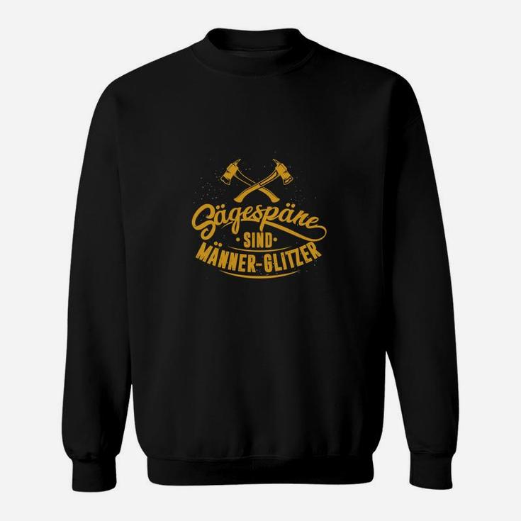 Sägespäne Sind Männer Glitzer Sweatshirt