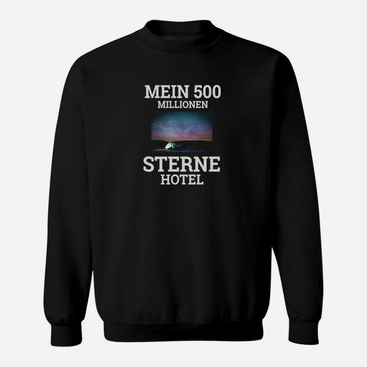 Schwarzes Sweatshirt Mein 500 Millionen Sterne Hotel, Astronomie Tee