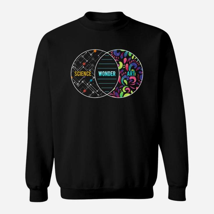 Science Wonder Art Overlapping Circles Gift T-shirt Sweat Shirt