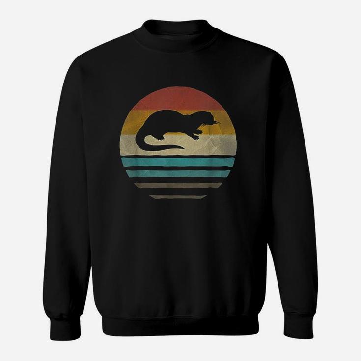 Sea Otter Retro Vintage Sweat Shirt