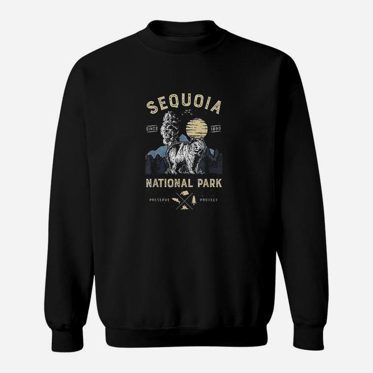 Sequoia National Park Vintage California Bear Gifts Sweat Shirt