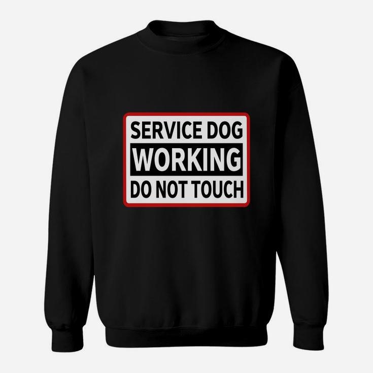 Service Dog Working ss Sweat Shirt