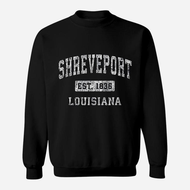 Shreveport Louisiana La Vintage Established Sports Design Sweat Shirt