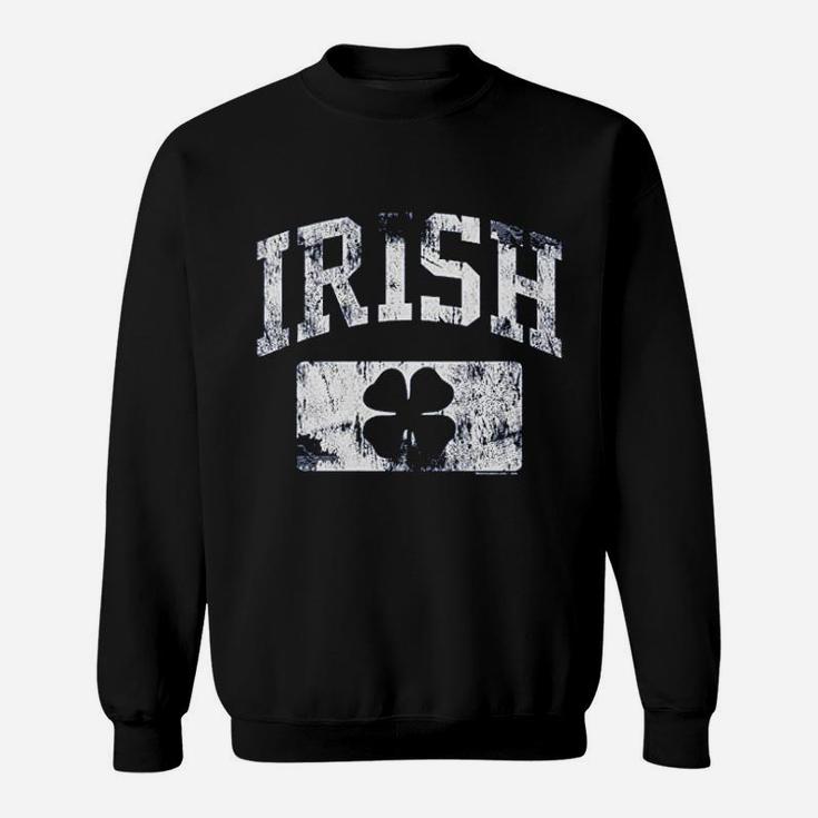 St Patricks Day Irish Athletic Vintage Distressed Irish Sweat Shirt
