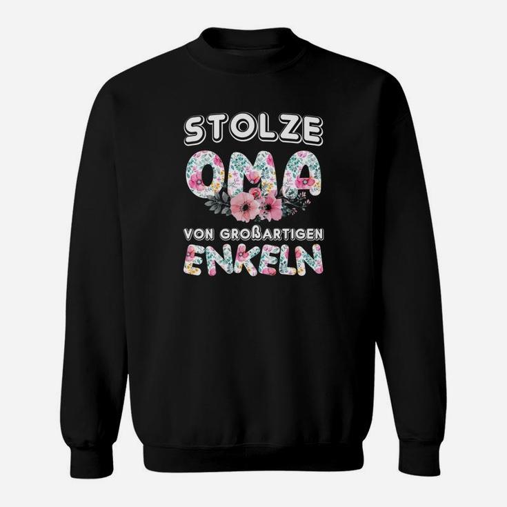 Stolze Oma Von Großartigen Enkeln Sweatshirt