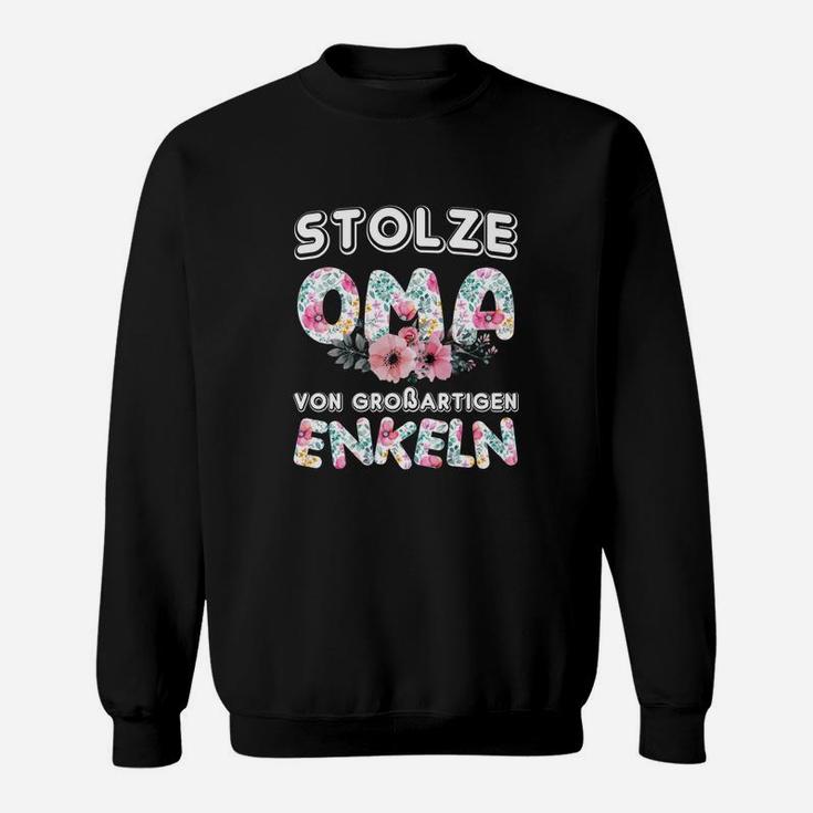 Stolze Oma Von Großartigen Enkeln Sweatshirt