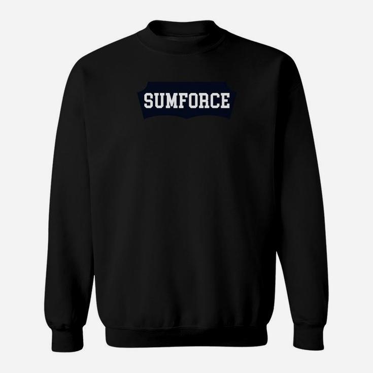 SUMFORCE Klassisches Logo Sweatshirt, Schwarz für Herren