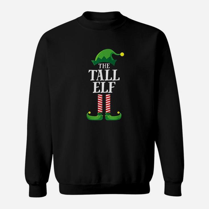 Tall Elf Matching Family Group Christmas Party Sweat Shirt