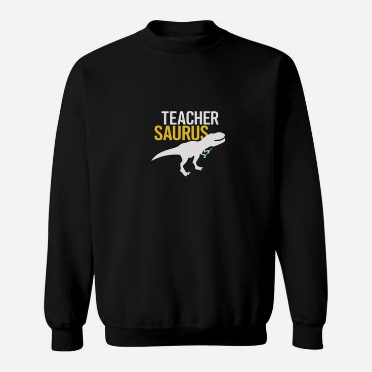 Teacher Saurus Funny Dinosaur Trex Gif Sweat Shirt